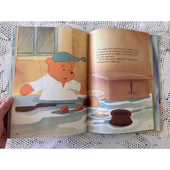 1989 Walt Disney Winnie the Pooh book, Vintage Disney Children’s Storybook - Picture 7 of 8